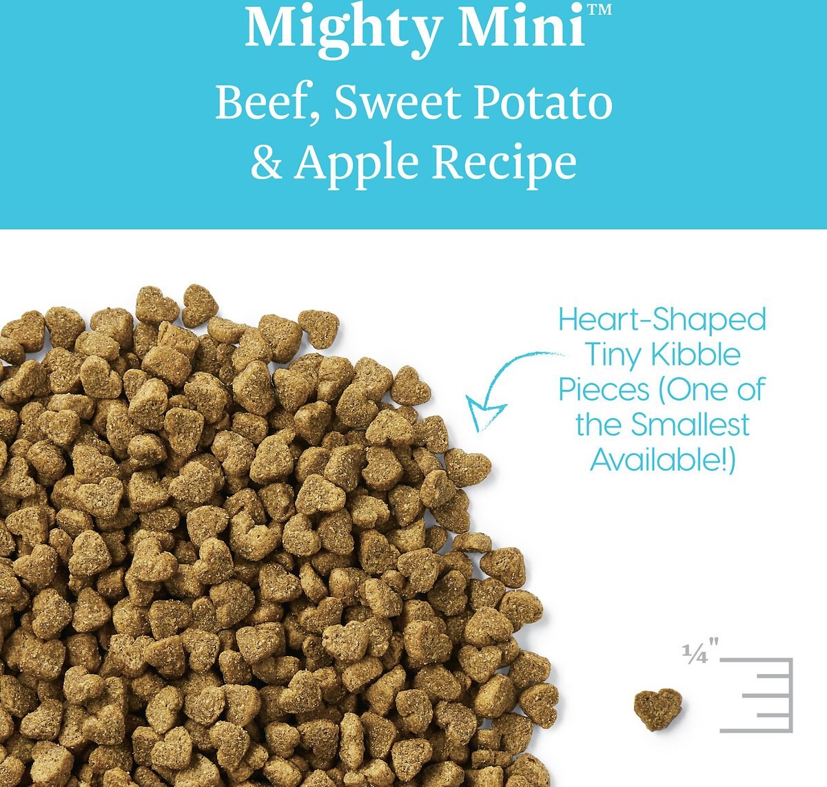 Solid Gold Mighty Mini Small and Toy Breed Grain-Free Beef， Sweet Potato and Apple Dry Dog Food