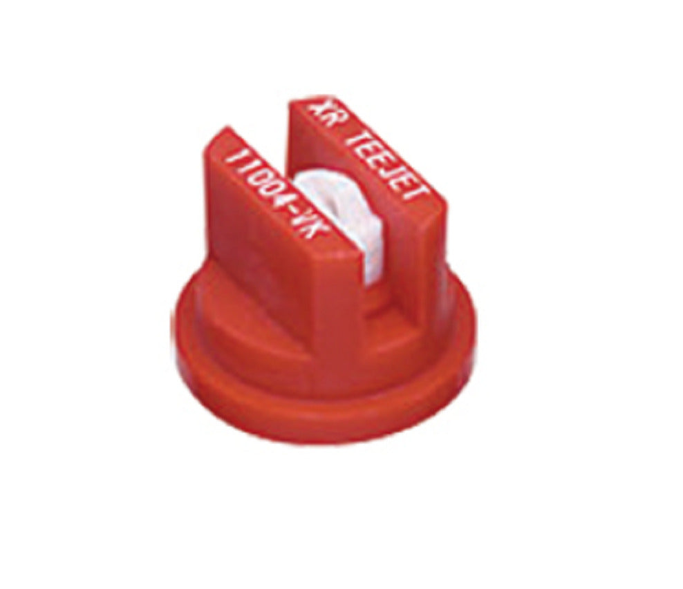 XR11004-VK Teejet Nozzle， Extended Range Flat Spray Tip， Red