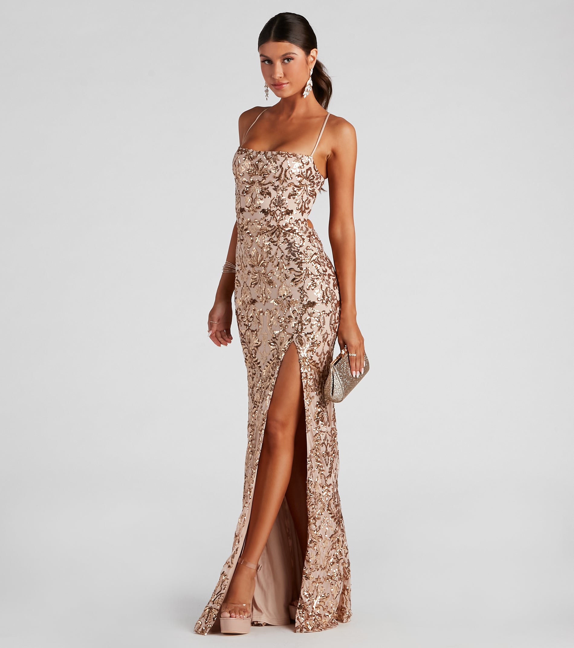 Kinsley Formal Sequin Mermaid Dress