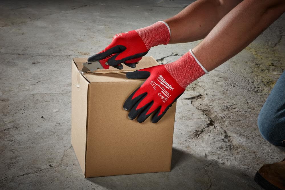 Milwaukee Cut Level 1 Nitrile Dipped Gloves 48-22-8900M910 from Milwaukee