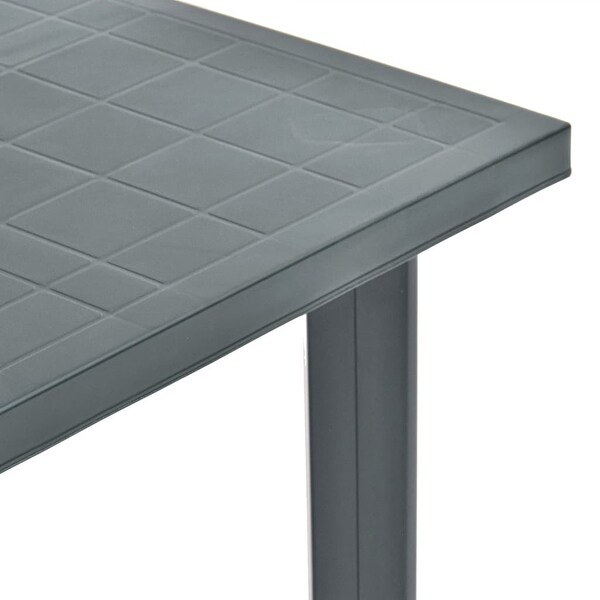 vidaXL Patio Table Green 31.5