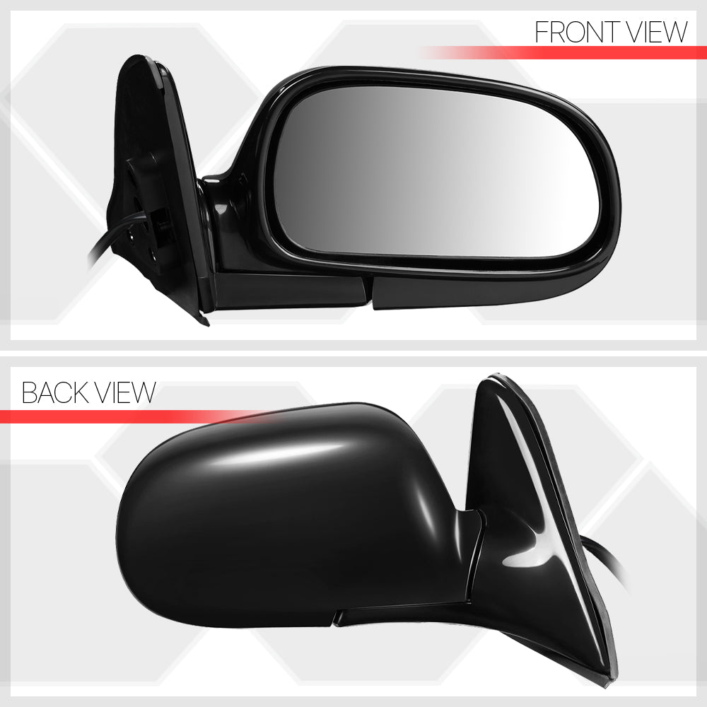 For 1993 to 1997 Toyota Corolla Right Passenger Side Car Mirror Power Adjustment Rear View Door Espejos 94 95 96