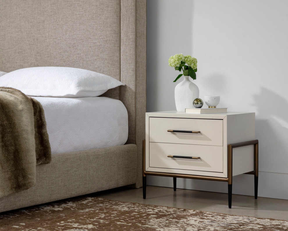 Weldrick Nightstand   Midcentury   Nightstands And Bedside Tables   by Sunpan Modern Home  Houzz