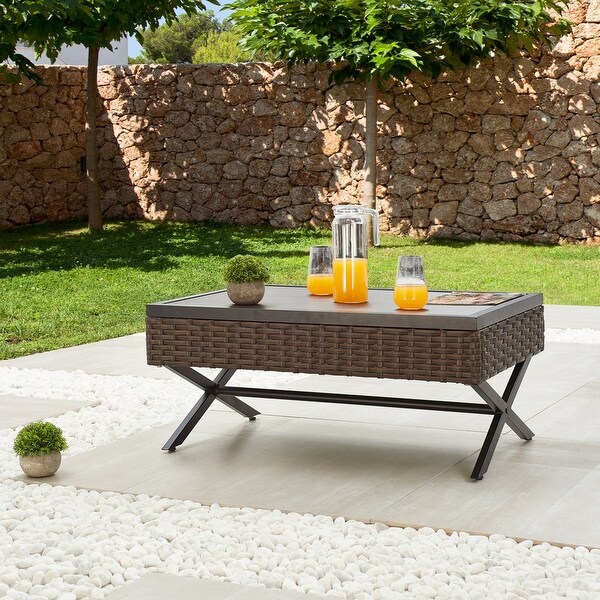 Patio Festival Outdoor XLeg Col. Coffee Table