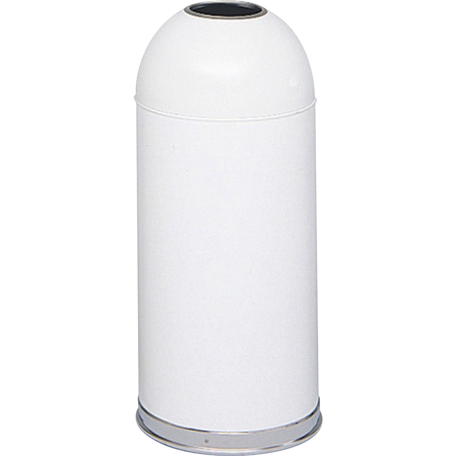 Open Top Dome Waste Receptacle by Safco Products SAF9639WH