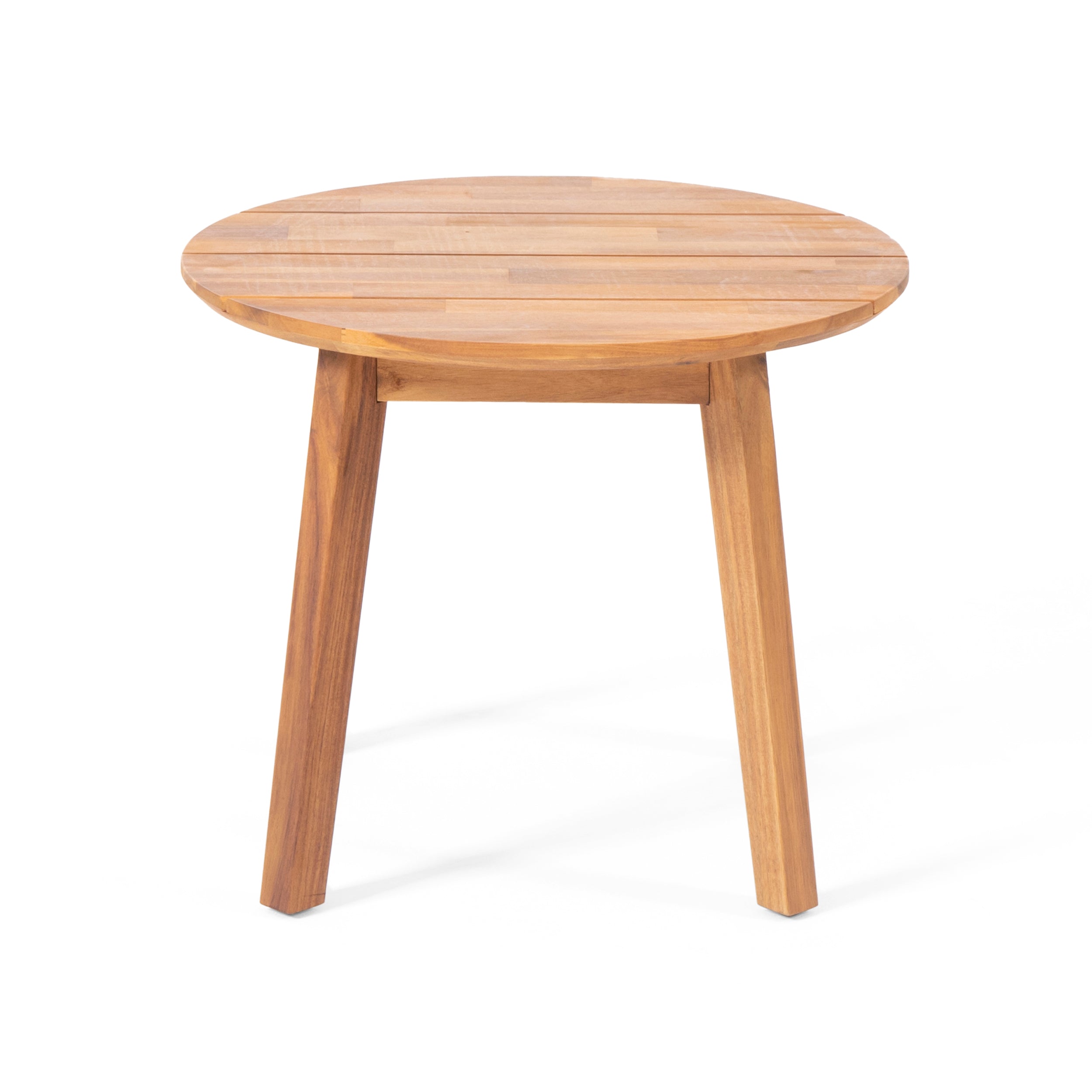 Burrough Outdoor Acacia Wood Side Table