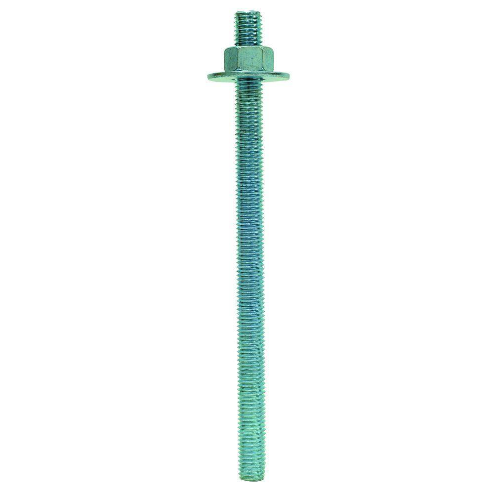 Simpson Strong-Tie RFB 58 in. x 10 in. Hot-Dip Galvanized Retrofit Bolt RFB#5X10HDG