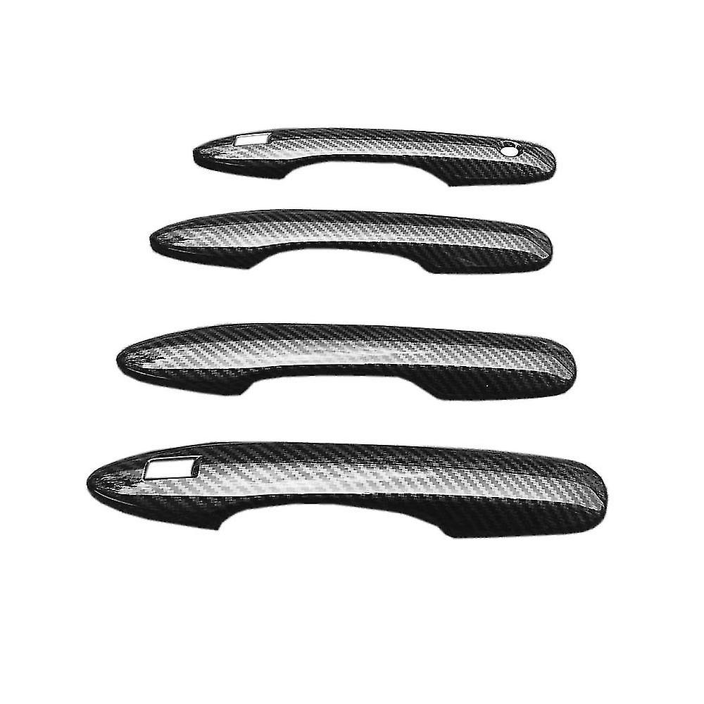 For Corolla Cross 2020 2021 2022 Car Door Handle Cover Side Door Handle Protector Sticker，carbon Fi