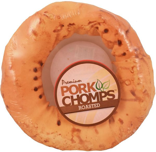 Premium Pork Chomps Roasted Donut Dog Treat