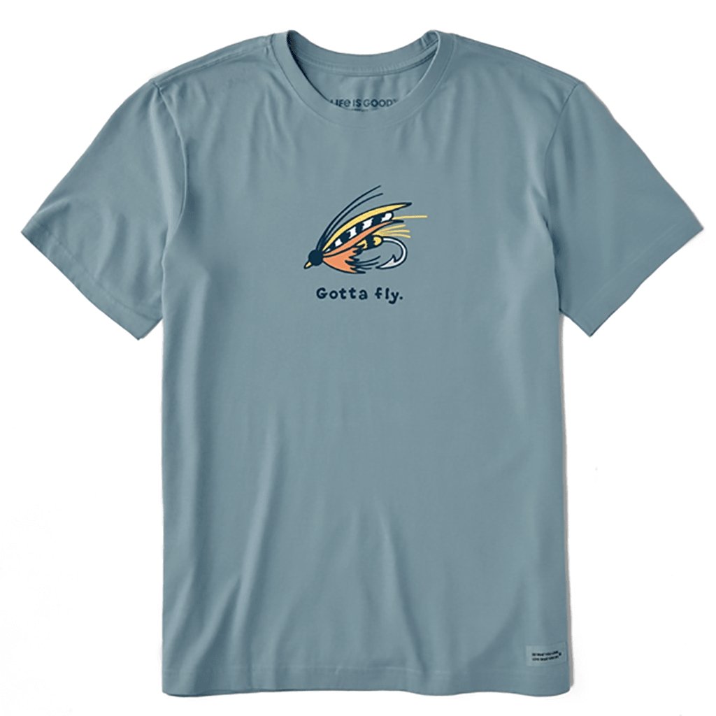 Life Is Good  Men's Gotta Fly Crusher Tee