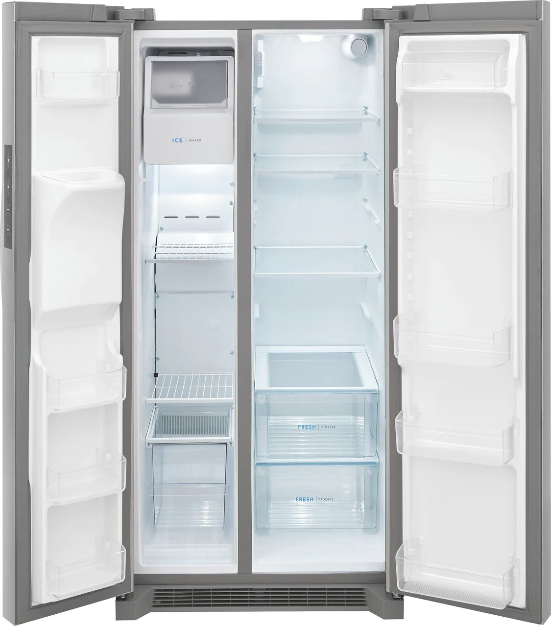 Frigidaire 22.3 Cu. Ft. Stainless Steel Side-By-Side Refrigerator