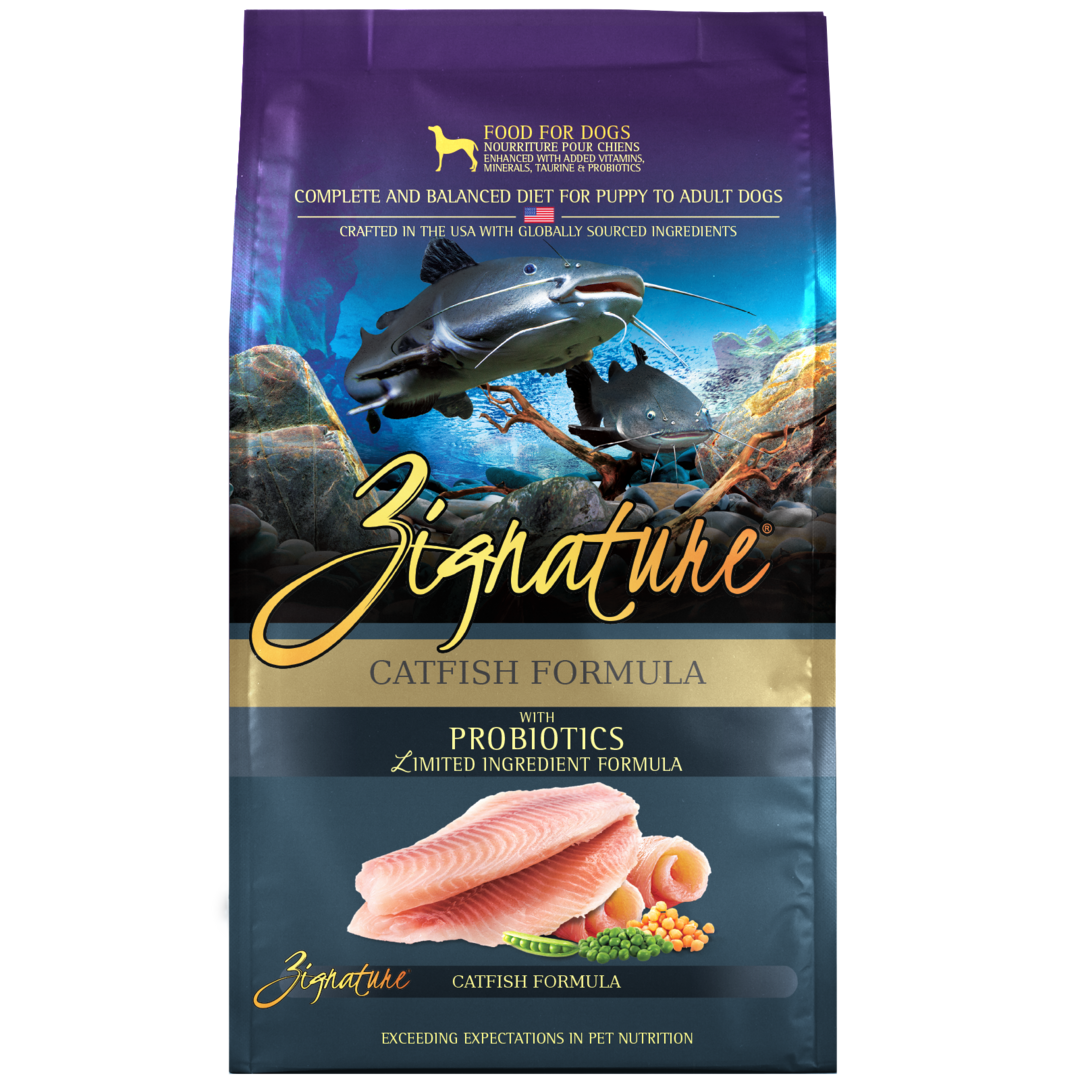 Zignature Limited Ingredient Diet Grain Free Catfish Recipe Dry Dog Fo