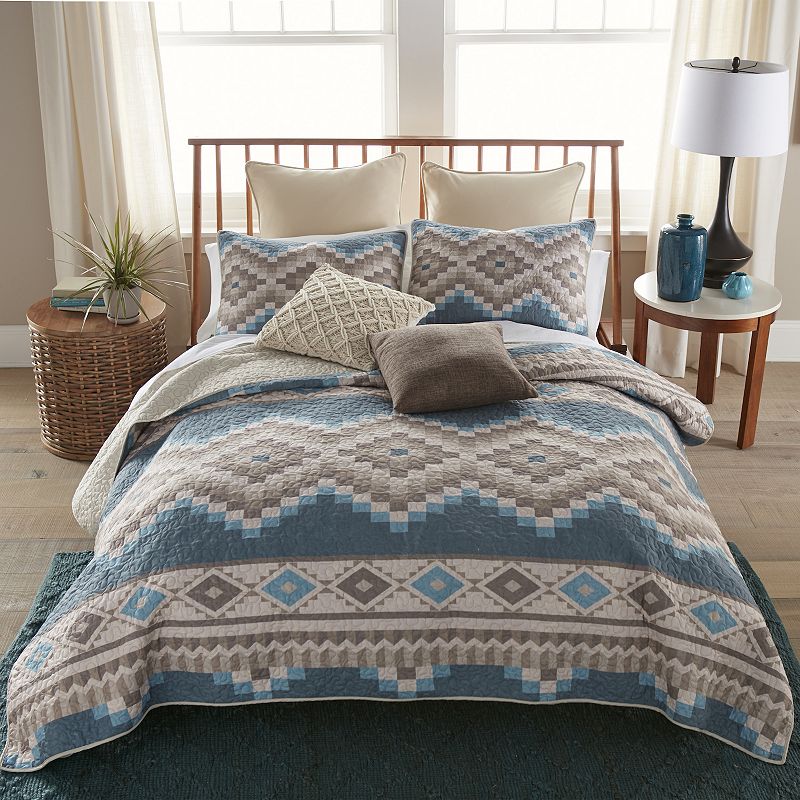 Donna Sharp Desert Point Quilt Set with Shams