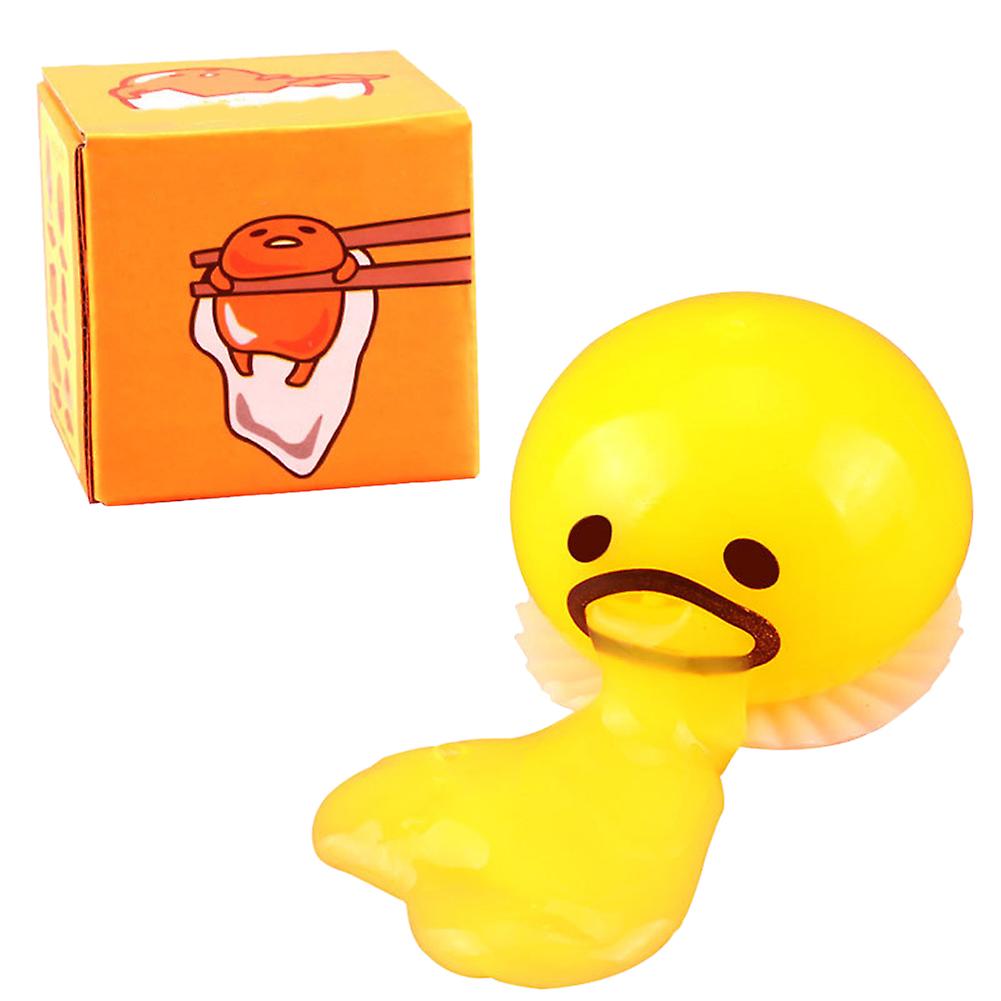 Egg Yolk Decompression Toy Release Stress Relieve Anxiety Soft Gadgets Toy For Children Yellow