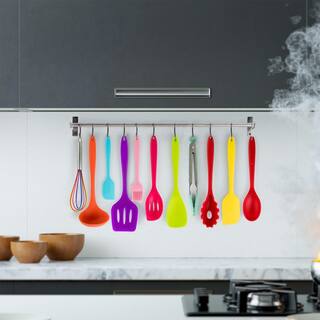 MegaChef Mulit-Color Silicone Cooking Utensils (Set of 12) 985114366M