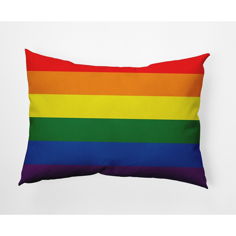 Pride Flag Decorative Throw Pillow