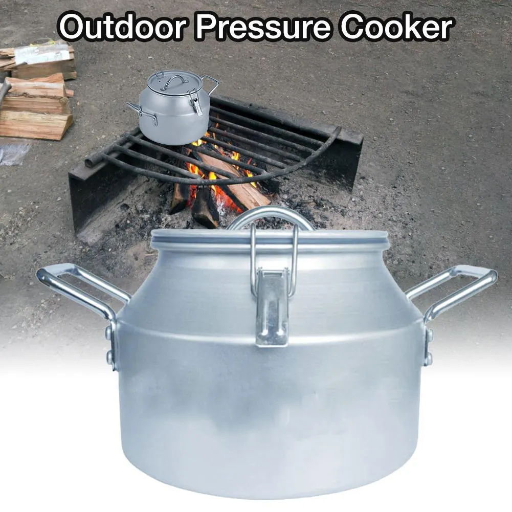 Wholesale Aluminium Portable  Pressure Cooker Cooking Kitchenware Camping Cookware Pot For Outdoor