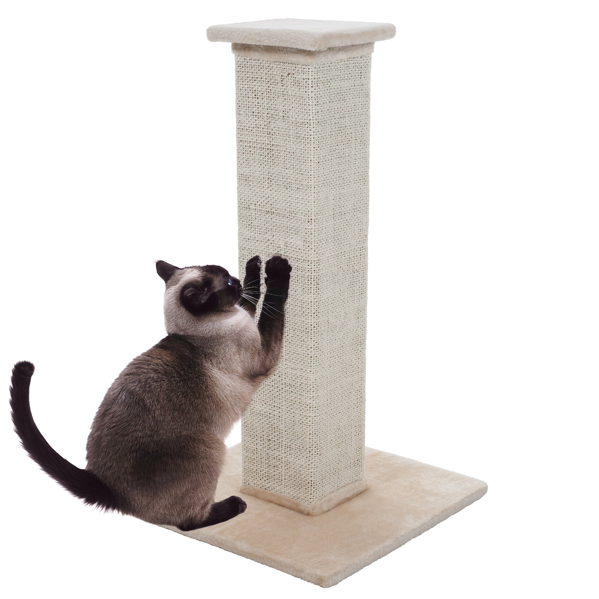 PETMAKER 28 inch Sisal Burlap Cat Scratching Post