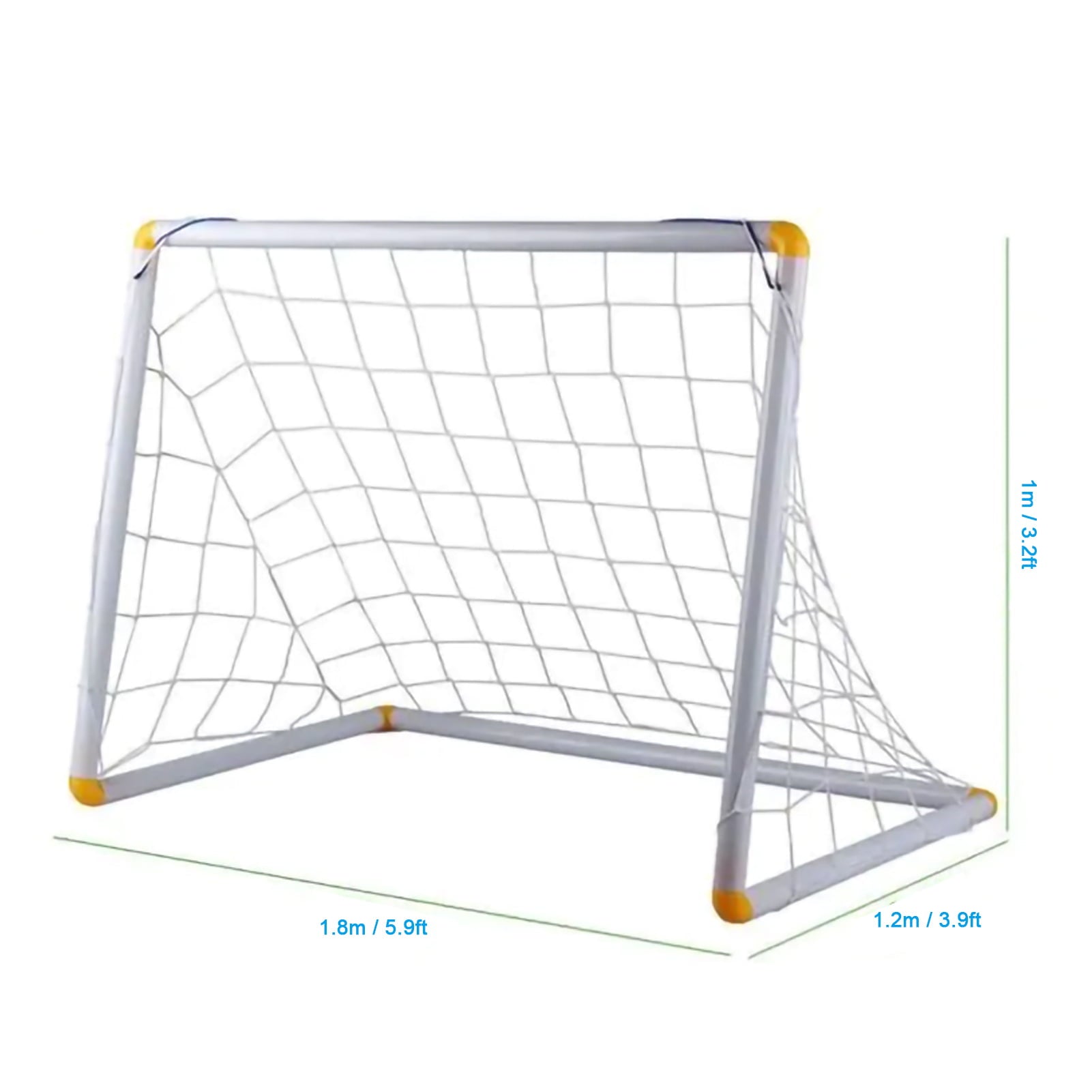 Goal Net，  Soccer Goal Post Net Full Size Durable Soccer Post Net， Portable For Sports Match Training