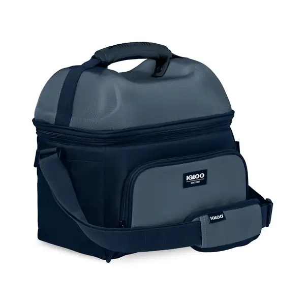 Igloo 22-Can MaxCold Evergreen Blue Frost Hardtop Gripper