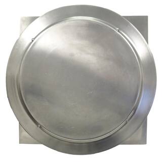 Active Ventilation 14 in. Mill Finish Aluminum Roof Vent No Moving Parts Wind Turbine AV-14-C2