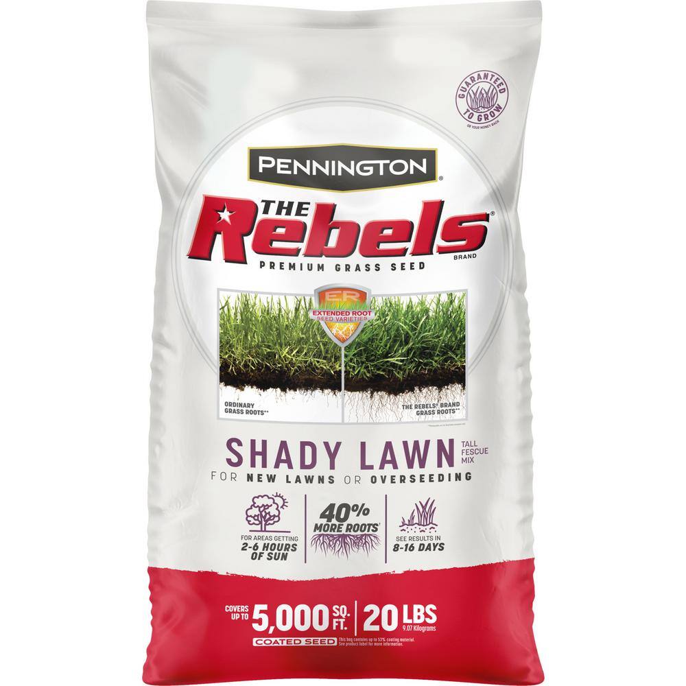 Pennington The Rebels 20 lbs. Shady Lawn Grass Seed Mix 100543727