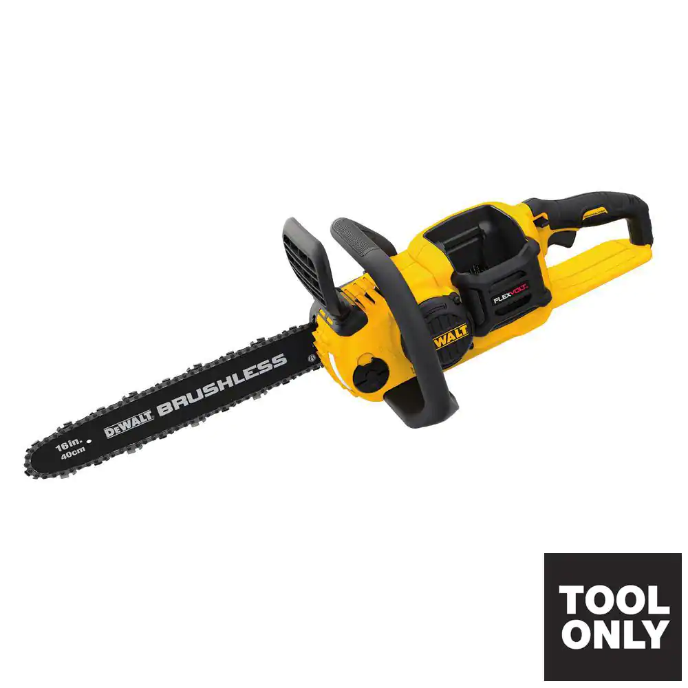 DEWALT DCCS670B 60V MAX 16in. Brushless Cordless Battery Powered Chainsaw， Tool Only