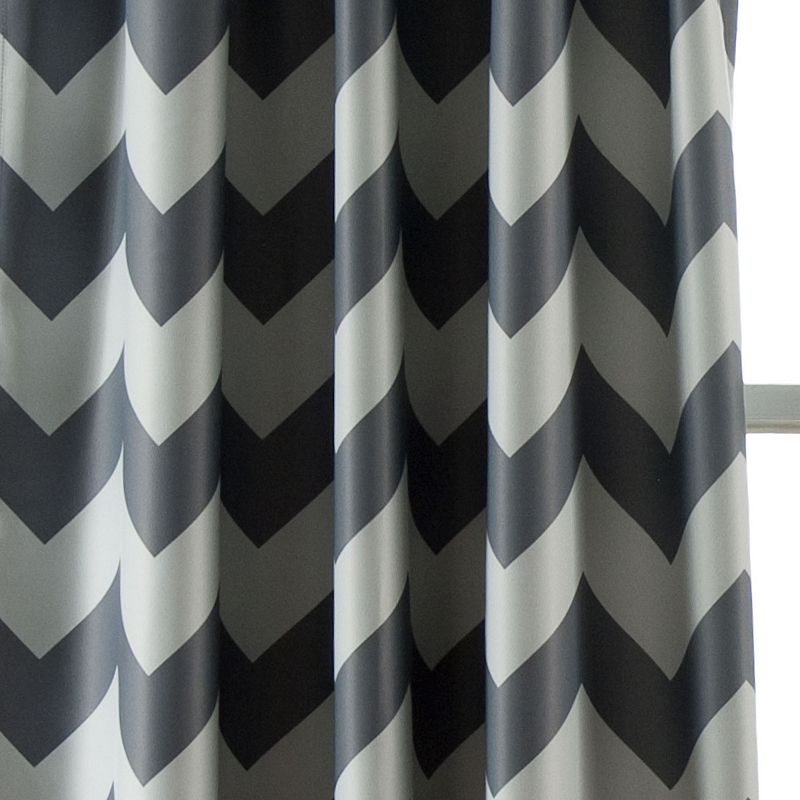 Lush Decor Chevron Blackout Window Curtain Pair - 52'' x 84''