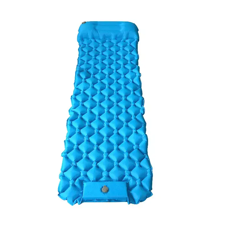 Compact   Lightweight sleeping Air Mattress  Ultralight Inflatable Sleeping Pad Built in Pump for Camping