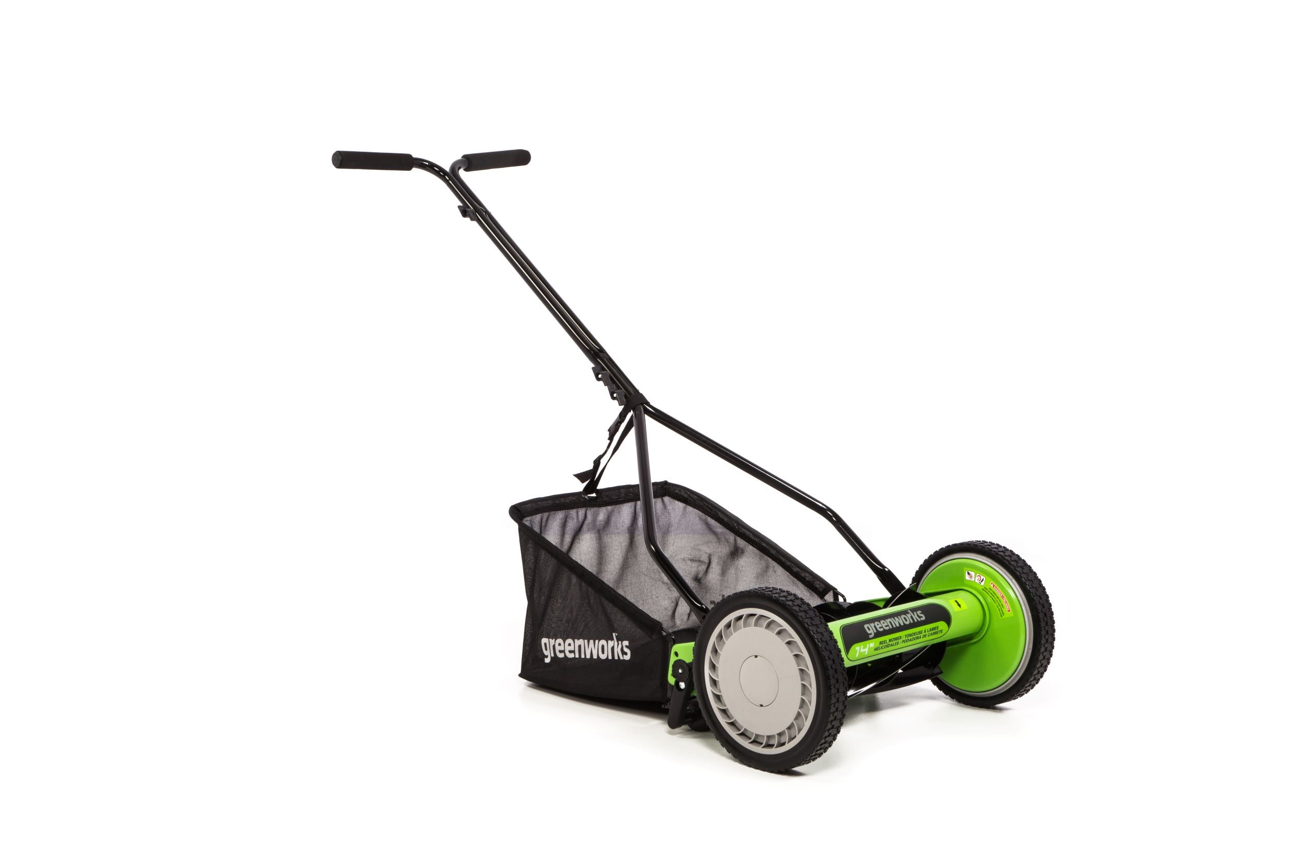 14-Inch Reel Lawn Mower | Greenworks Tools