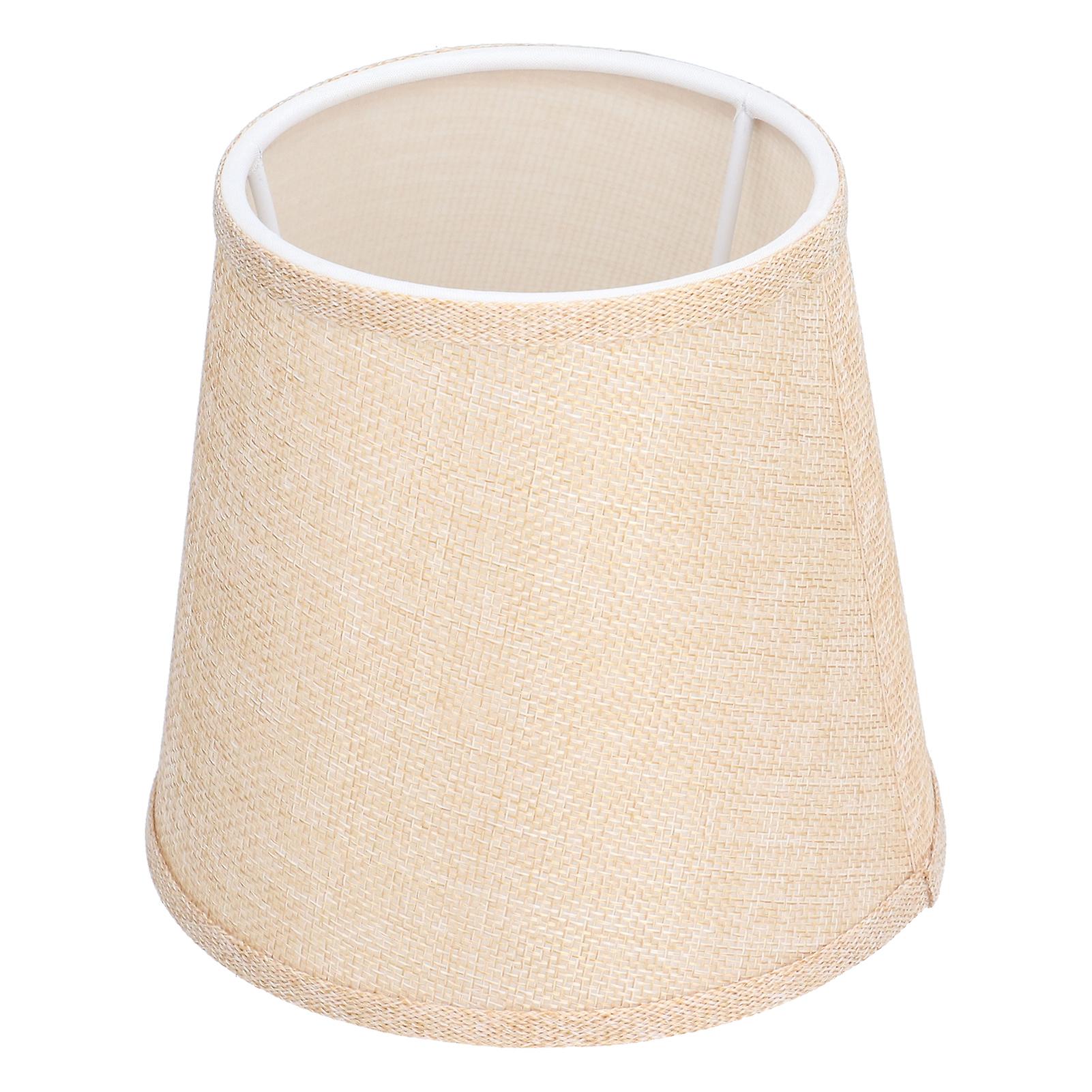 6Pcs Fabric Lamp Shades Household Modern E14 Clip On Lampshade for Chandeliers Table Lamps