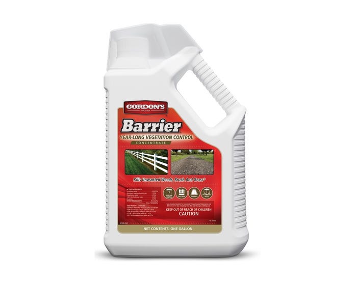 Gordons Barrier Year-Long Vegetation Control Concentrate， 1 Gallon - 8121072