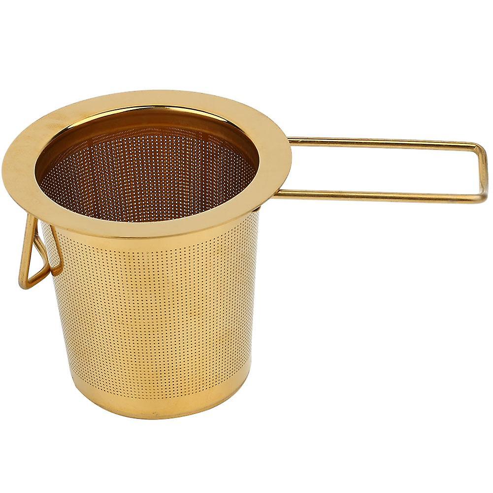 Stainless Steel Metal Cup Strainer Mesh Tea Infuser Loose Leaf Filter