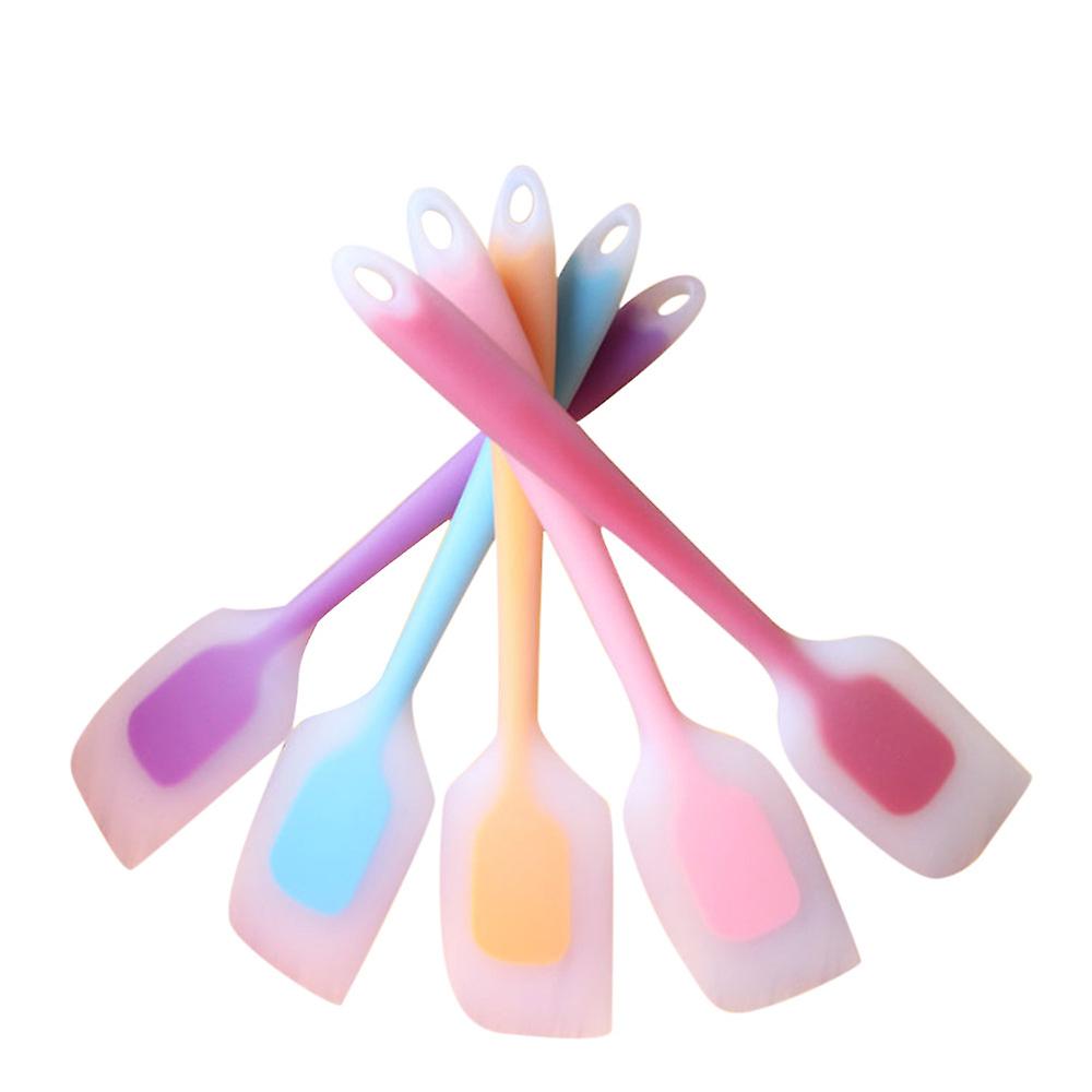 Kitchen Silicone Cream Butter Cake Spatula Mixing Batter Scraper Brush Heat Resistant Flexible Silicone Spatulas Cake Spatula