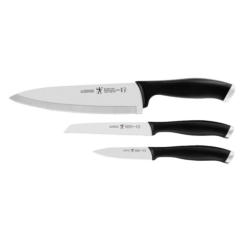 J.A. Henckels International Silvercap 3-pc. Knife Set