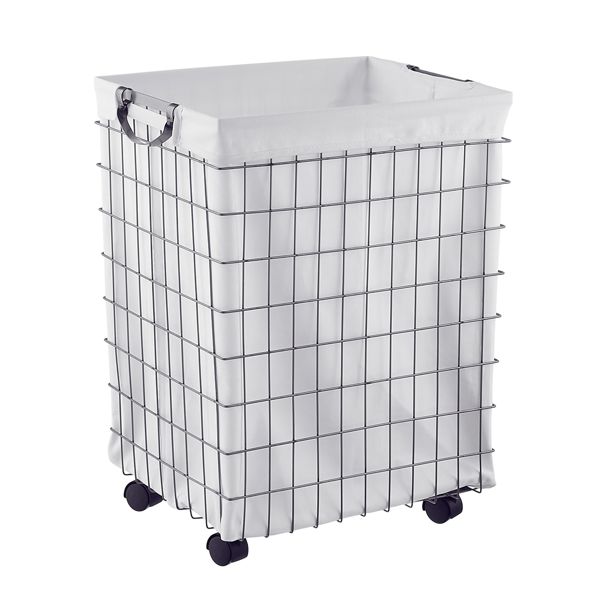 Harvest Rolling Hamper with Wheels