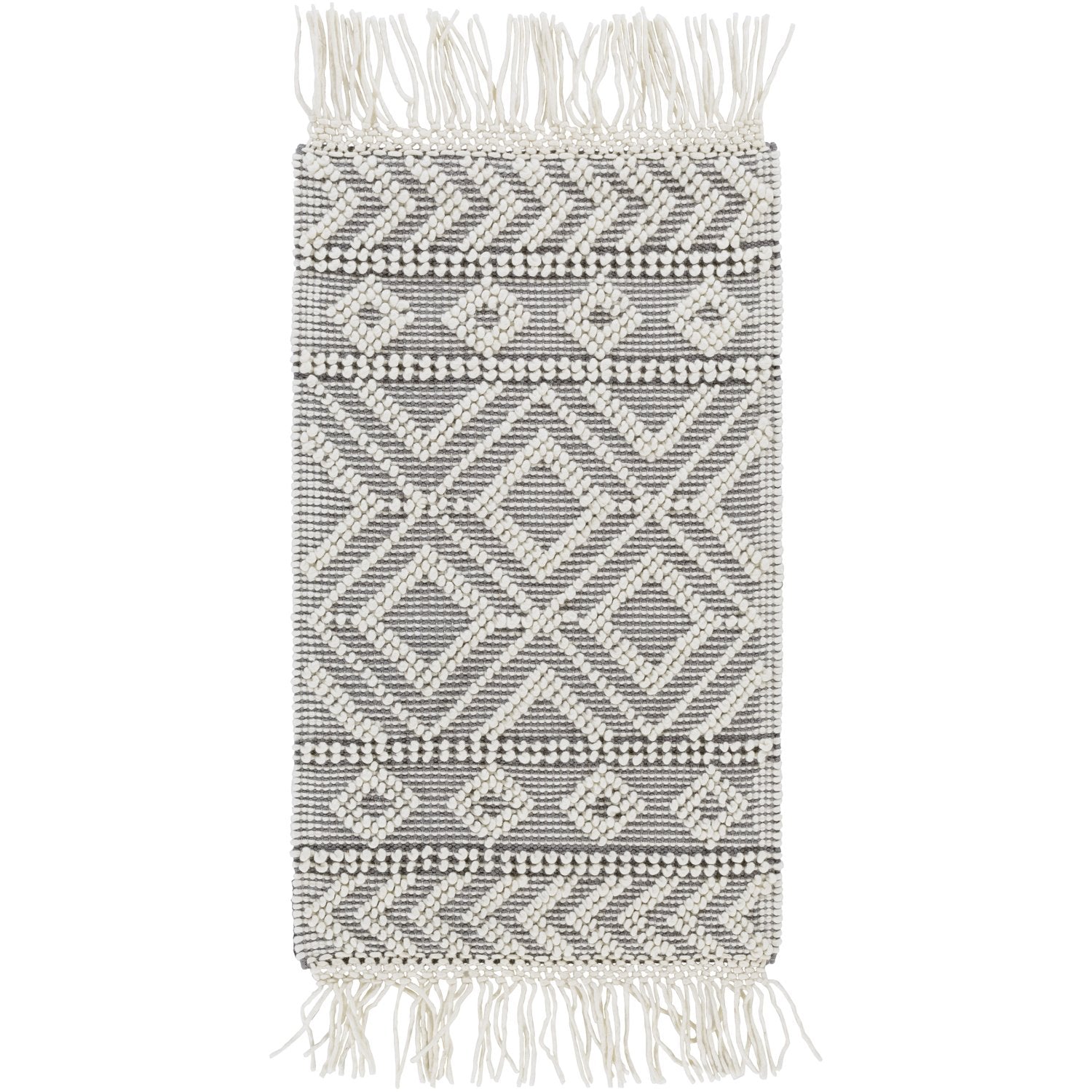 Farmhouse Tassels Hand Woven Rug