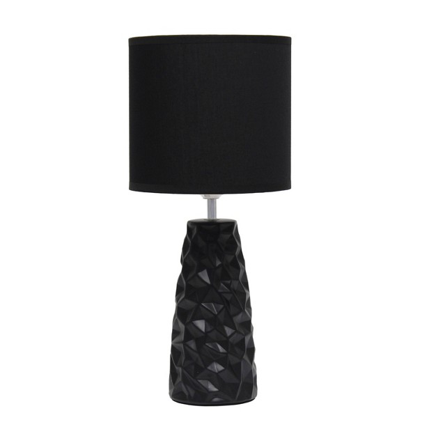 Sculpted Ceramic Table Lamp Simple Designs