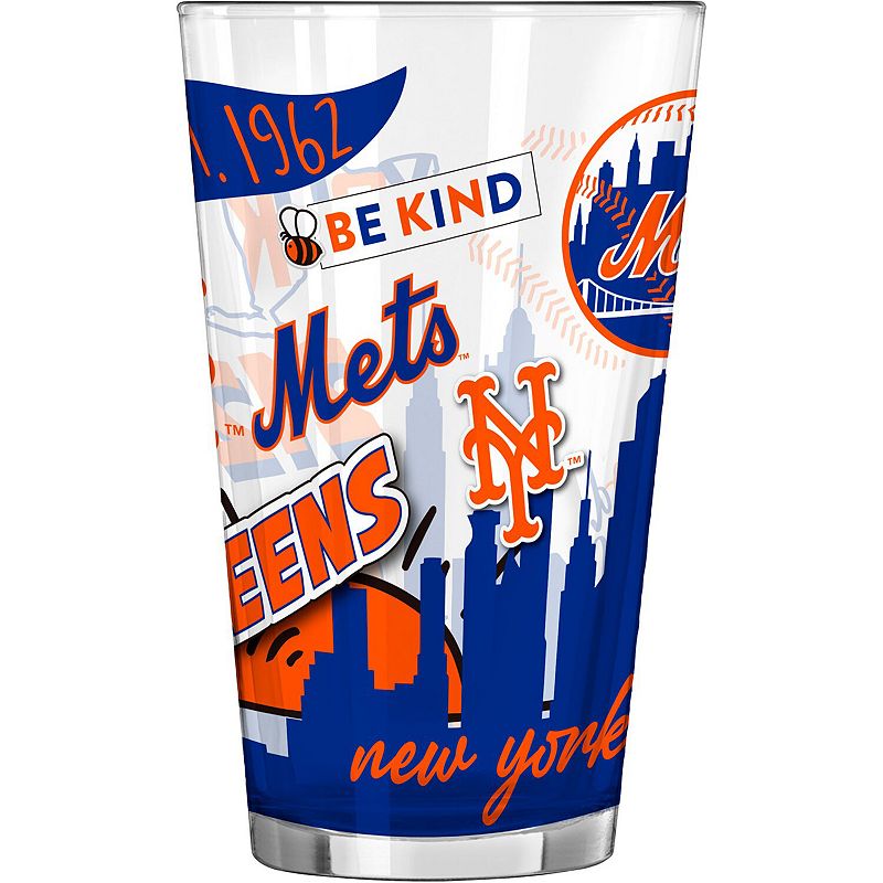 New York Mets 16oz. Native Pint Glass