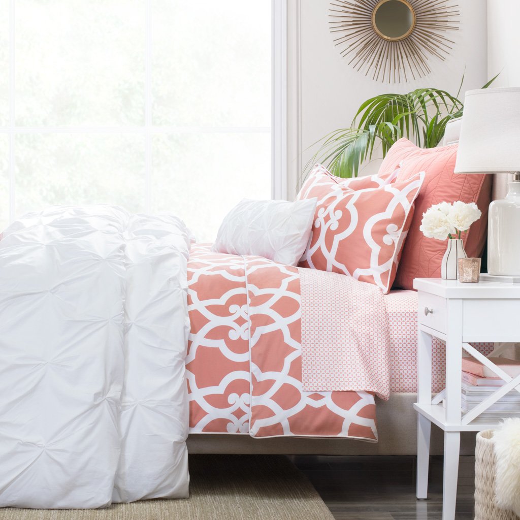 Coral Pacific Duvet Cover