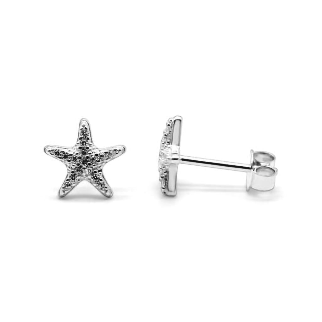 Stia  Pavé Dancing Starfish Earring 