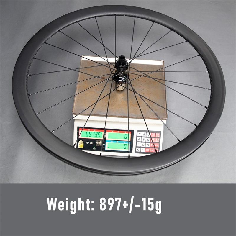 Professional Gravel Wheelsets 700C Carbon Wheels 42C 27.6mm width Rim Disc Brake Road Bike Cycling Life