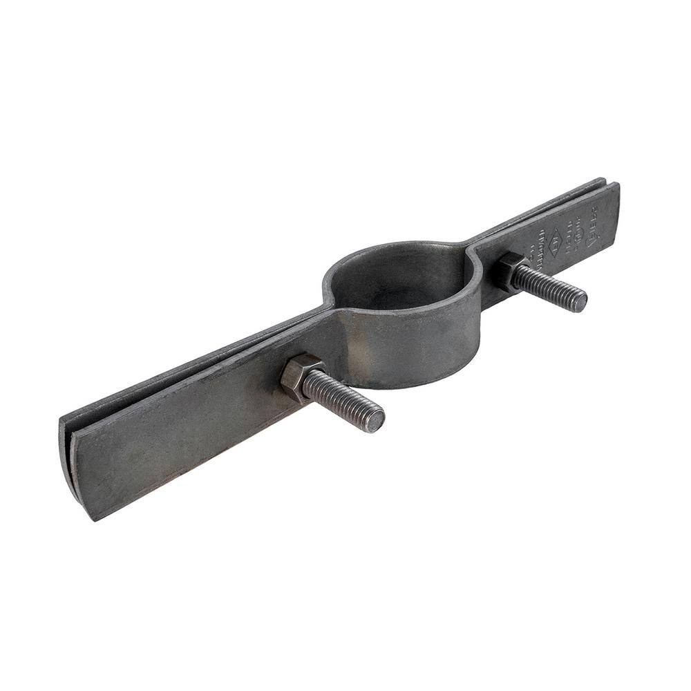 The Plumber's Choice 8 in. Riser Clamp in Uncoated Steel 08CLRSPL