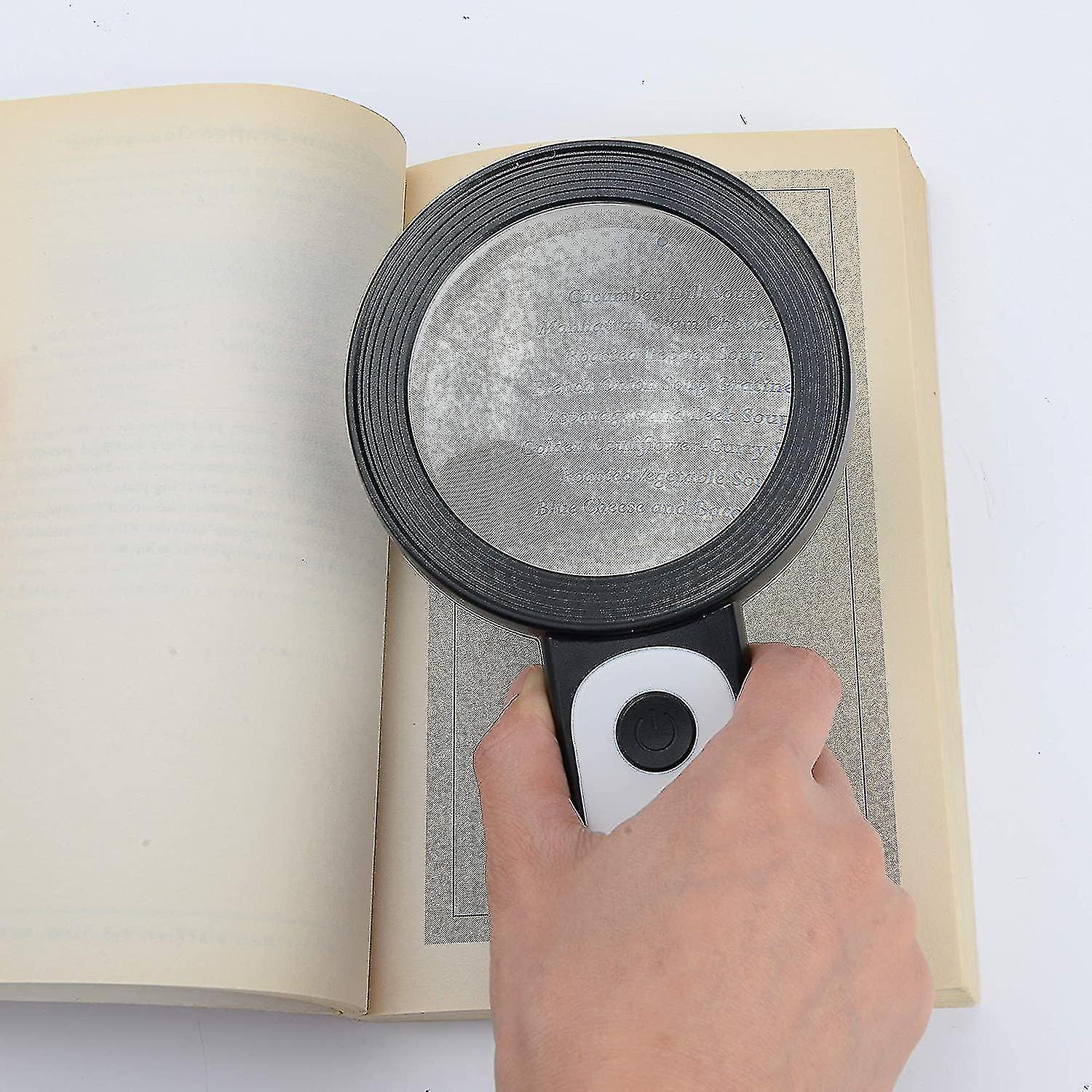 Magnifying Glass With ， 30x Handheld Lar Magnifying Glass 18led And Warm Lig