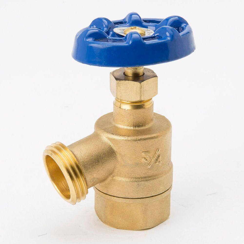 Mueller Global 34-in FIP Brass Bent Nose Garden Valve 108-104HC