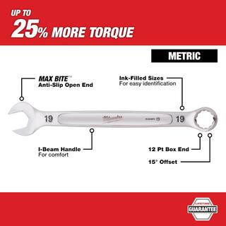 MW SAEMetric Combination Ratcheting Wrench Set with Metric Flex-Head Ratcheting Wrench Set (45-Piece) 48-22-9416-48-22-9516SB