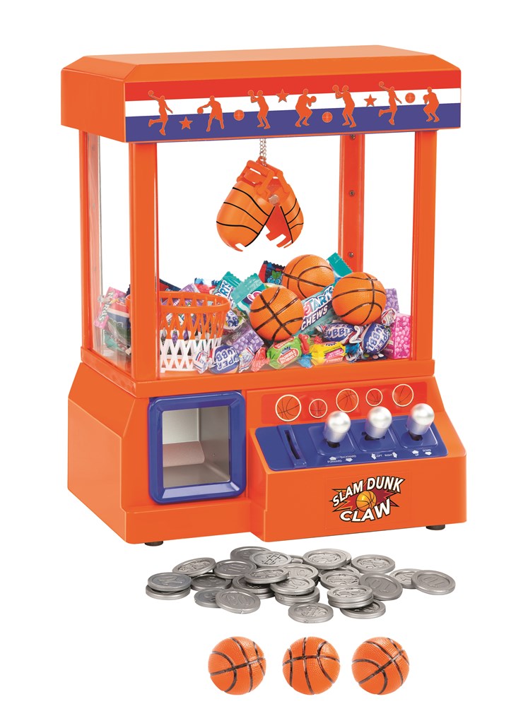 Slam Dunk Claw with 3 Basketball Toys