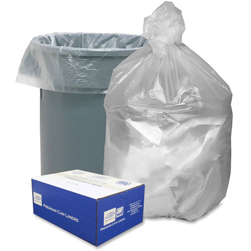 Webster Industries Webster Hi-Density Can Liners | 30gal.， 30