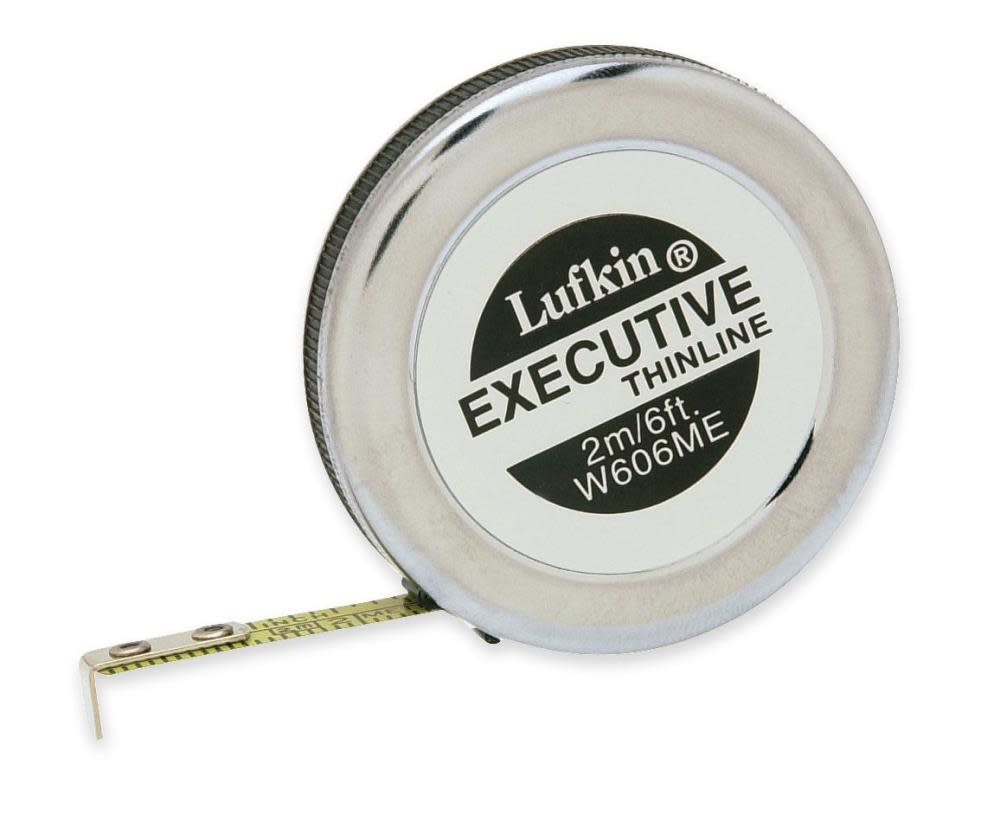 1/4In x 6Ft Executive Thinline Tape Measure