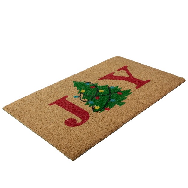 Christmas Tree Doormat 18 quot X